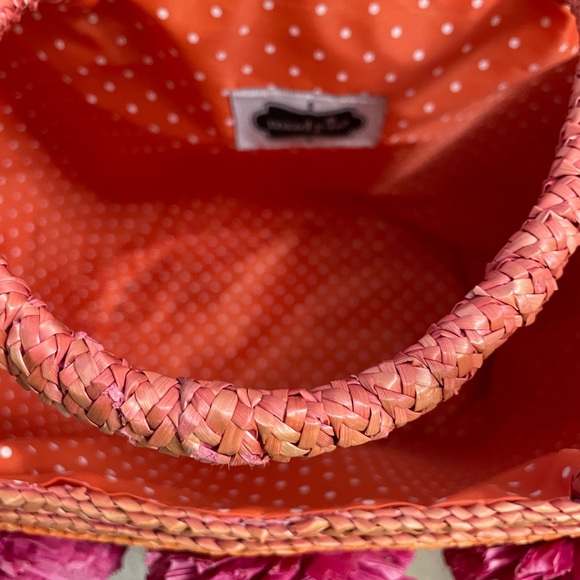 Mudd Extra-Large Straw Tote Bag - Picture 6 of 8